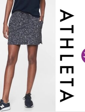 ATHLETA WOMEN'S PRINTED MIDTOWN SKIRT SKiRT SIZE 6